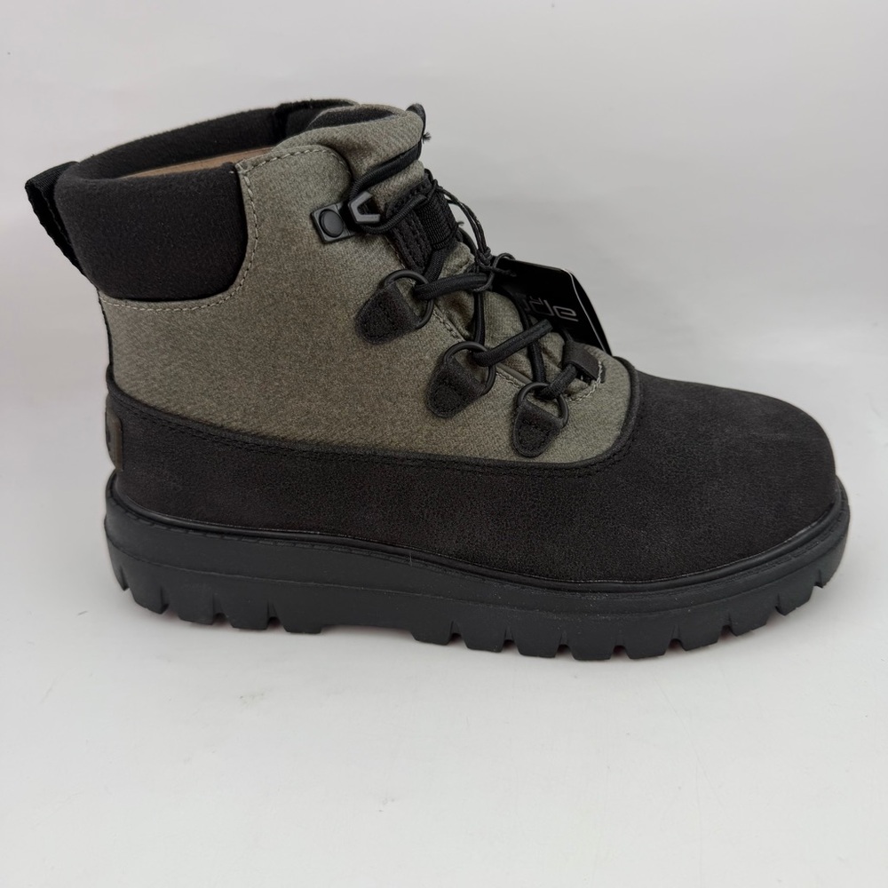 Hey Dude Women’s Tonya Eco Shield - SZ 5 - Black Olive Green Boots 122504900